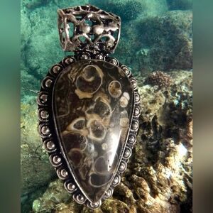 Sterling Silver Plated Pendant